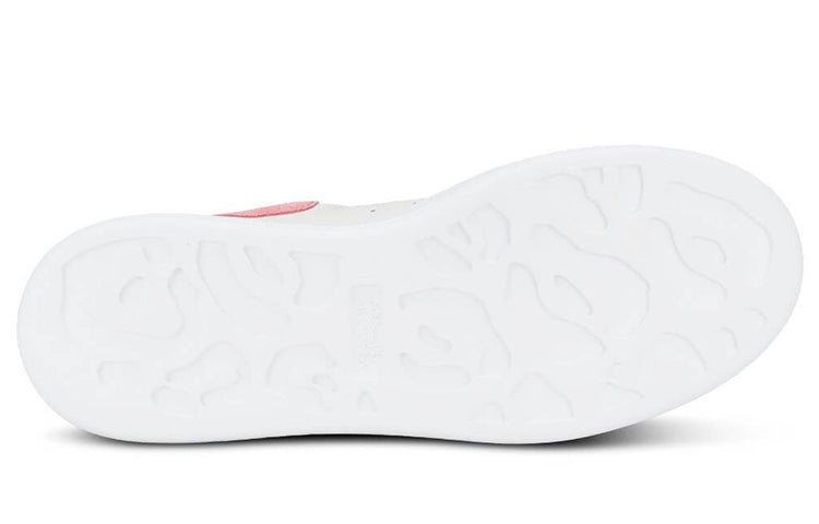 (WMNS) Alexander McQueen Oversized Sneaker 'Pink Embossed Suede Crocodile' 650788WHZ4K9648 #