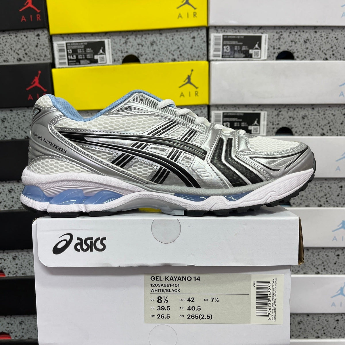 Asics Gel-Kayano 14 JJJJound White Blue