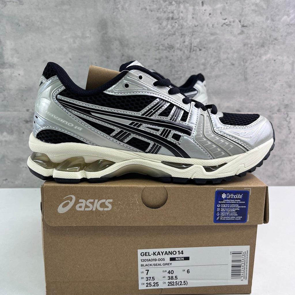 Asics Gel-Kayano 14 Black Seal Grey