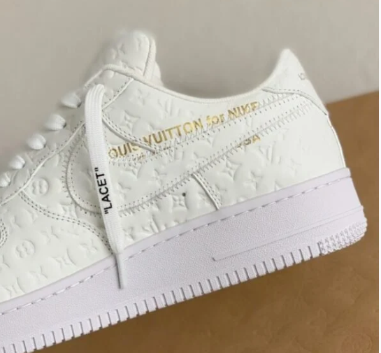 Nike Air Force 1 Low x Louis Vuitton ‘Triple White’ – By Virgil Abloh