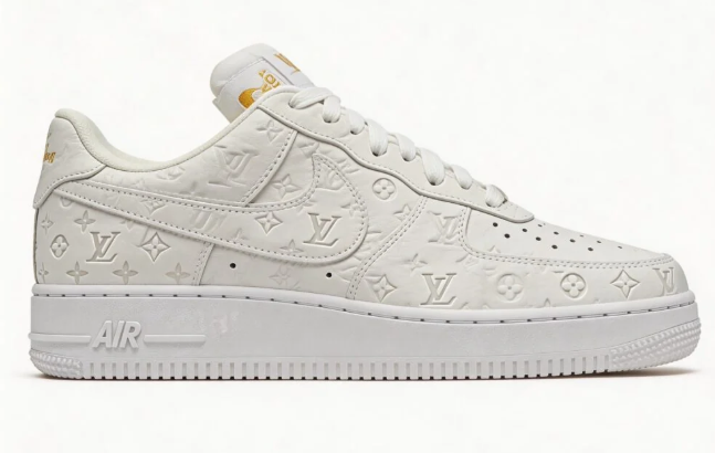 Nike Air Force 1 Low x Louis Vuitton ‘Triple White’ – By Virgil Abloh