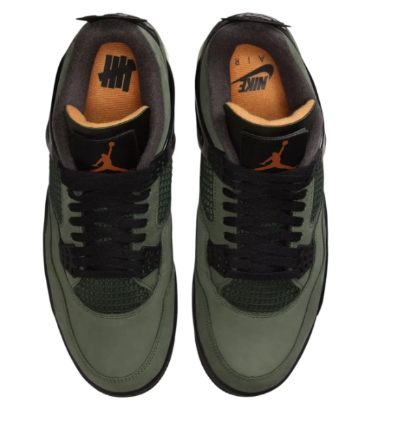Air Jordan 4 x Undefeated 'Deep Green' 2025 IB1519-200
