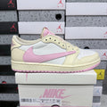 Jordan 1 Low OG SP x Travis Scott Shy Pink