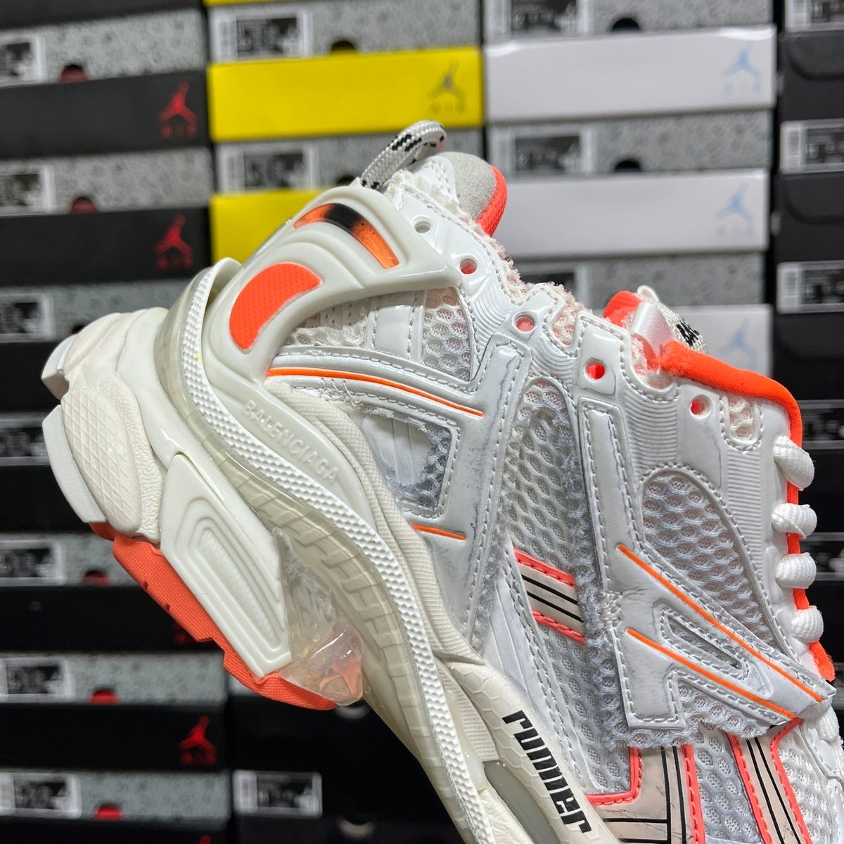 Balenciaga Runner 7.0 White Orange