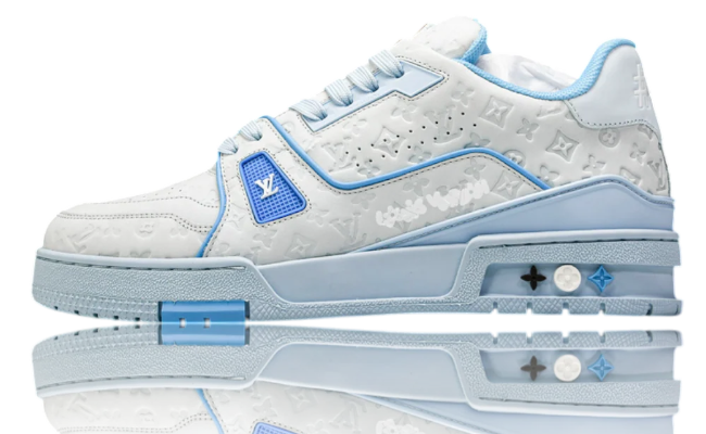 Louis Vuitton Trainer Low x Tyler, The Creator ‘Blue’ – Style 1ACRYB