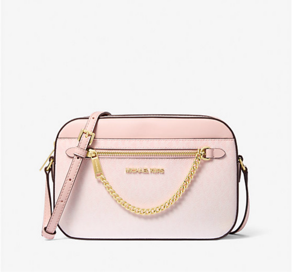 NWT Michael Kors Jet Large Ombré Signature Logo Crossbody Bag