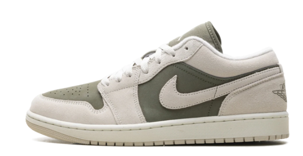 Air Jordan 1 Low SE Medium Olive Sail HV4089 201