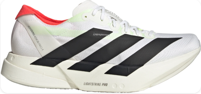 adidas Adizero Adios Pro 4 – Men's Running Shoes | White