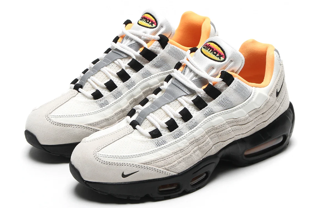 Nike SB FC Pack Air Max 95 'Sail/Black/Laser Orange' IQ8395-100