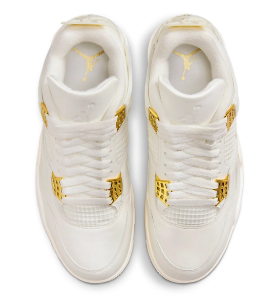 Air Jordan 4 Retro WMNS 'Metallic Gold' AQ9129-170