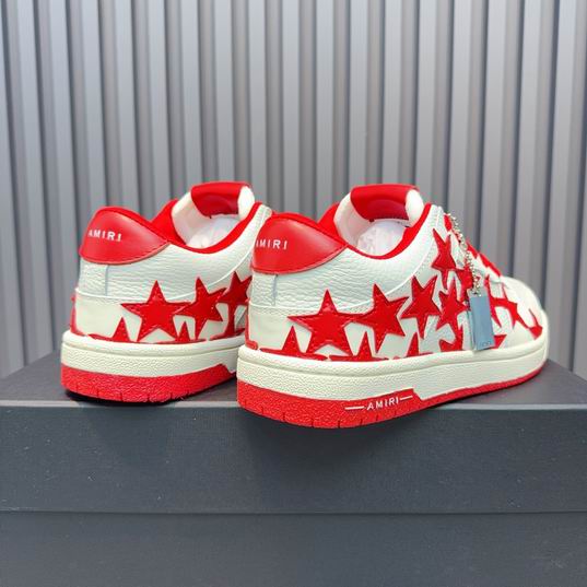AMIRI Stars Low Sneaker – White / Red