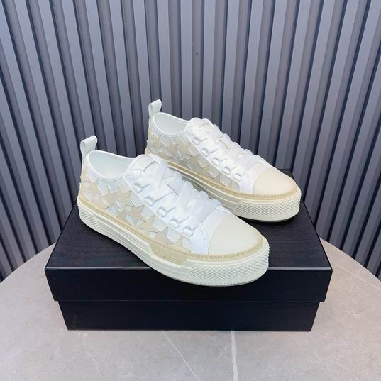 AMIRI Stars Low Sneaker – White / White