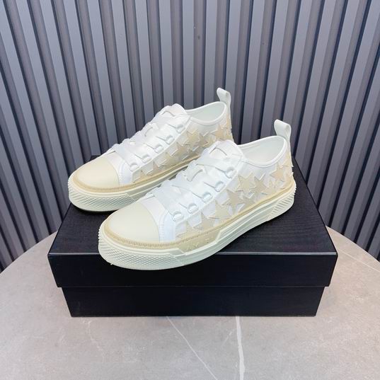 AMIRI Stars Low Sneaker – White / White