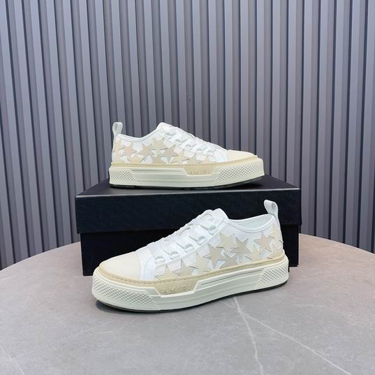 AMIRI Stars Low Sneaker – White / White