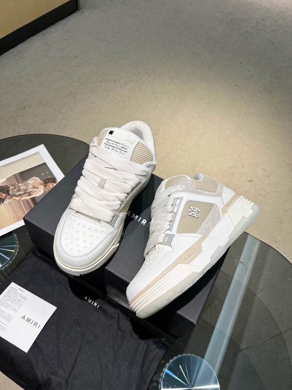 AMIRI MA-1 Low Sneaker – White / Sand