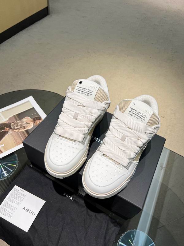 AMIRI MA-1 Low Sneaker – White / Sand