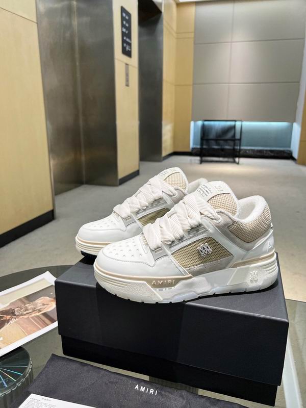 AMIRI MA-1 Low Sneaker – White / Sand