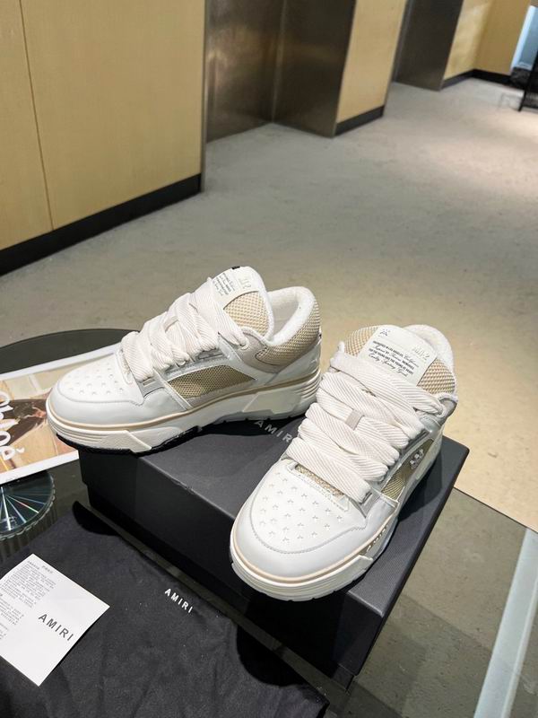 AMIRI MA-1 Low Sneaker – White / Sand