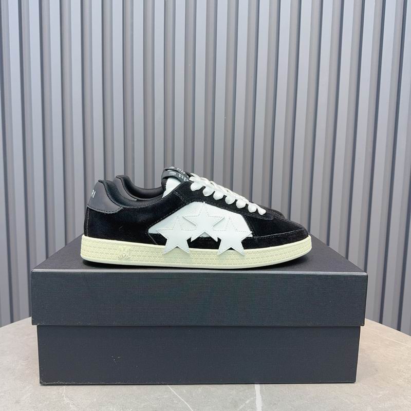 AMIRI Stars Court Low Sneaker – Black / White