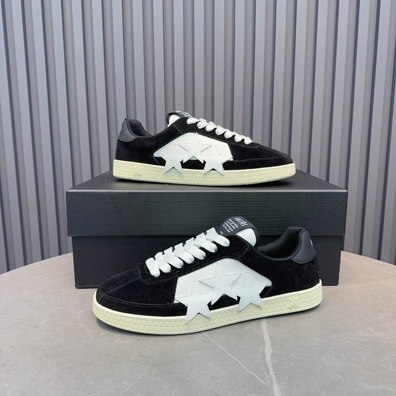 AMIRI Stars Court Low Sneaker – Black / White