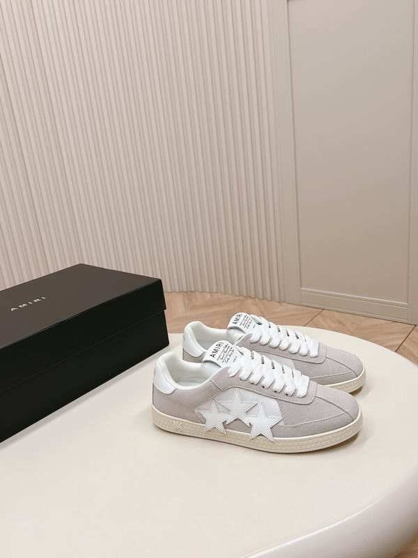 AMIRI Stars Court Low Sneaker – Grey / White