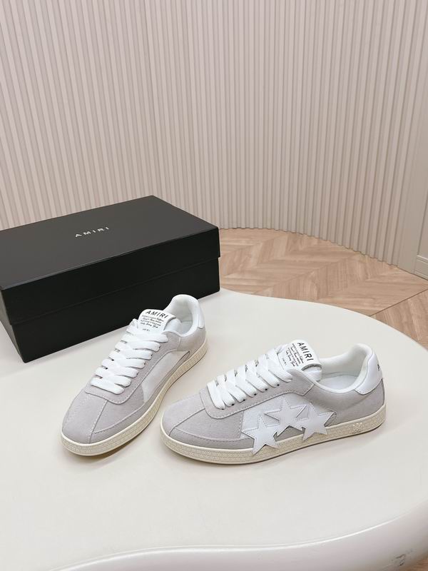 AMIRI Stars Court Low Sneaker – Grey / White