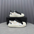 AMIRI Stars Court Low | Black & White Mesh Sneaker