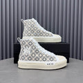 AMIRI MA-1 High Top | White Bandana Monogram Canvas Sneaker