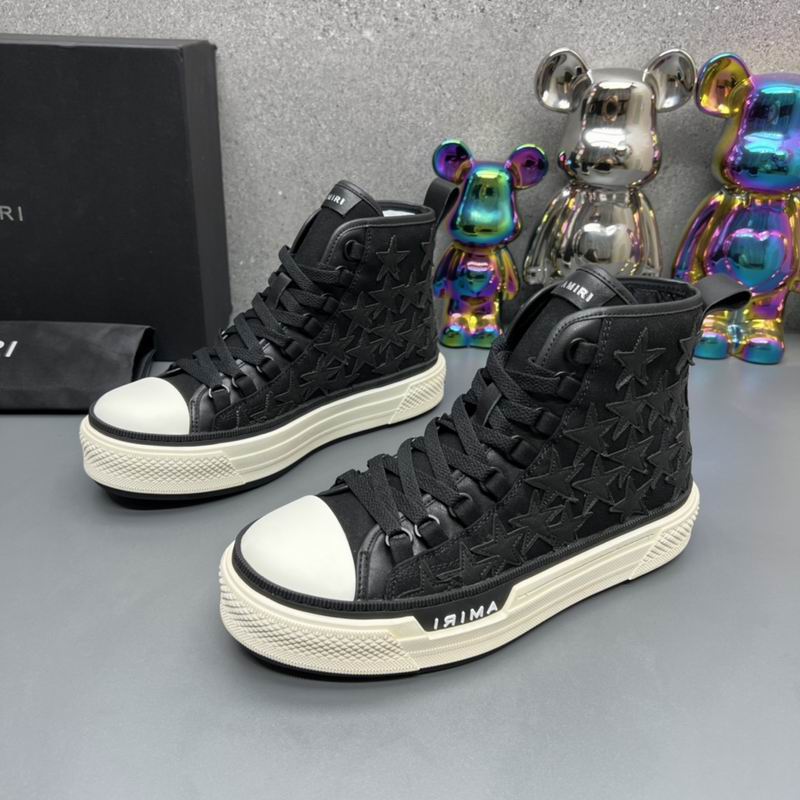 AMIRI Stars Court High | All-Over Star Leather Sneaker