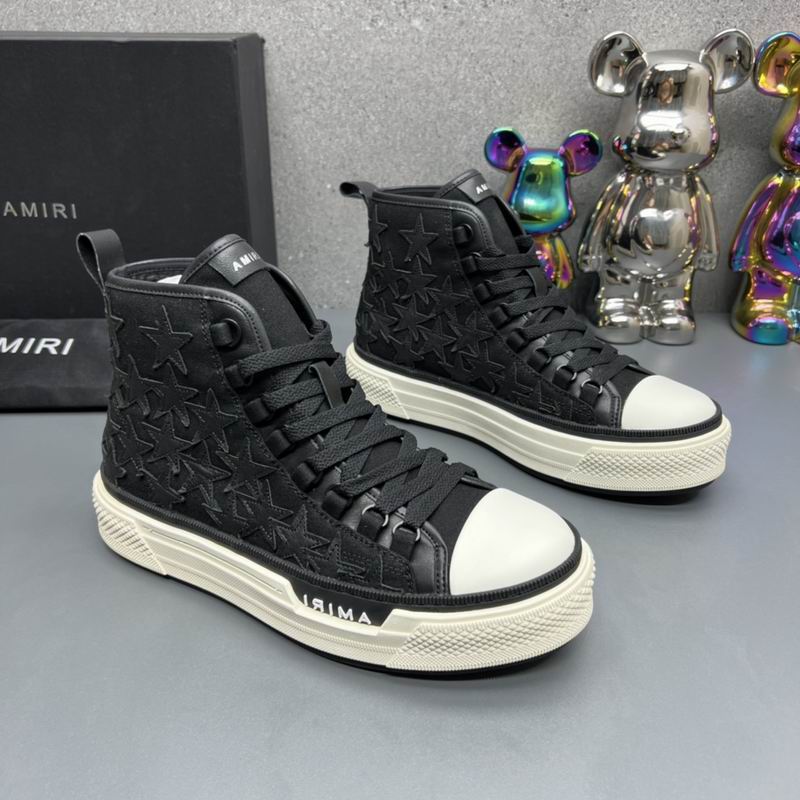 AMIRI Stars Court High | All-Over Star Leather Sneaker