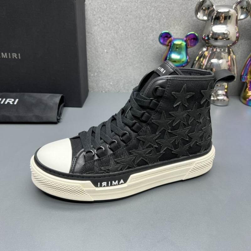 AMIRI Stars Court High | All-Over Star Leather Sneaker