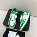 AMIRI Classic Low | Green & White Leather Sneaker