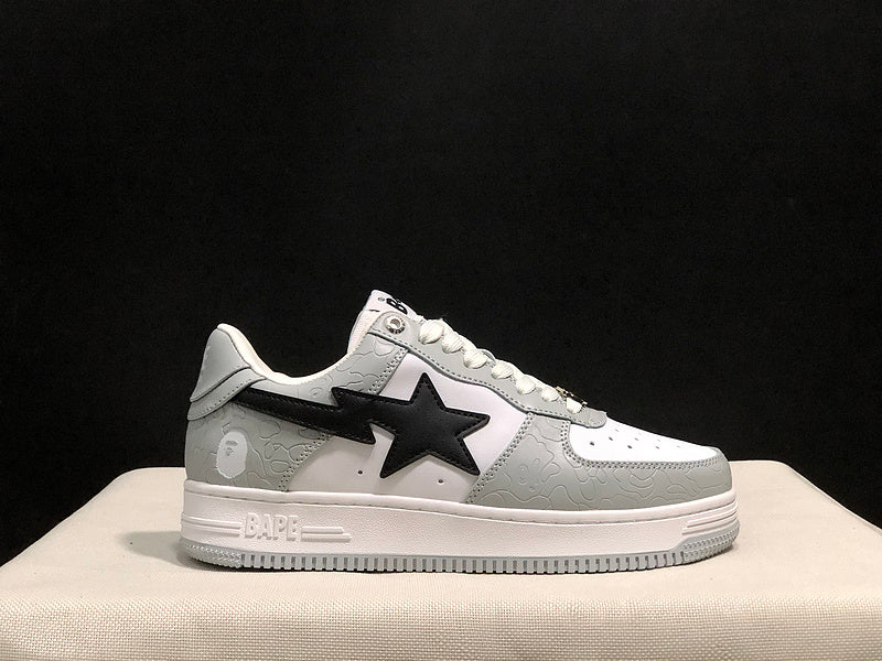 BAPE STA Low 'Grey Crackle'