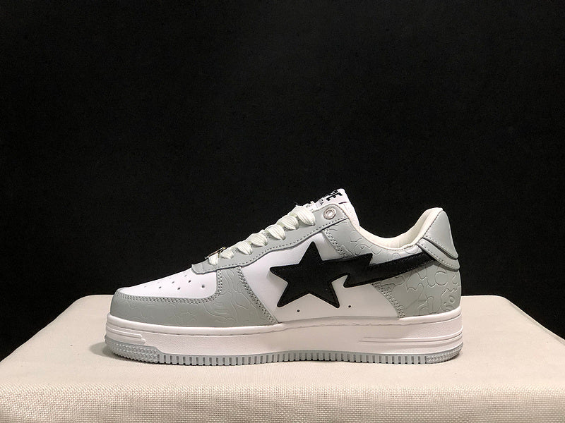 BAPE STA Low 'Grey Crackle'