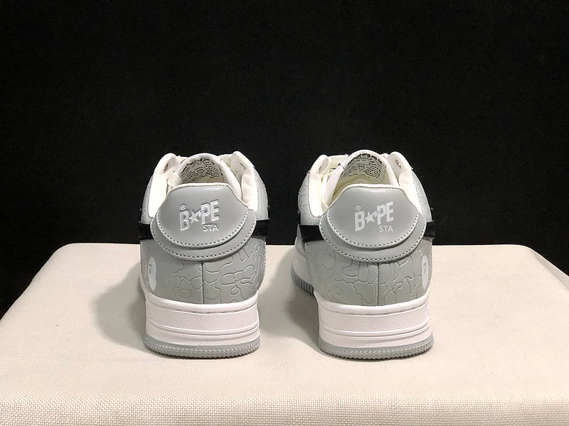 BAPE STA Low 'Grey Crackle'