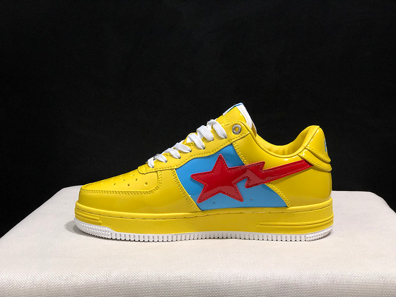 BAPE STA Low 'Yellow/Blue/Red'