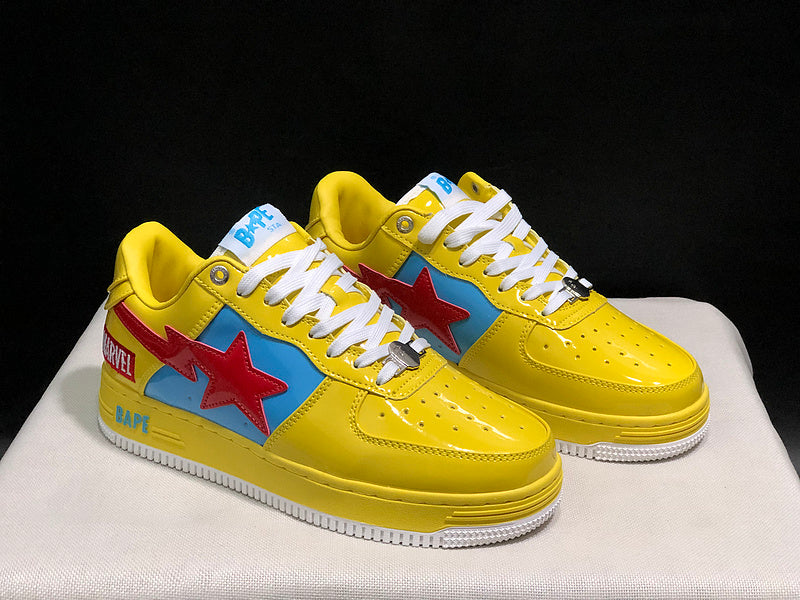 BAPE STA Low 'Yellow/Blue/Red'