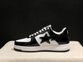 BAPE STA Low | Black White Patent | EU 36–45