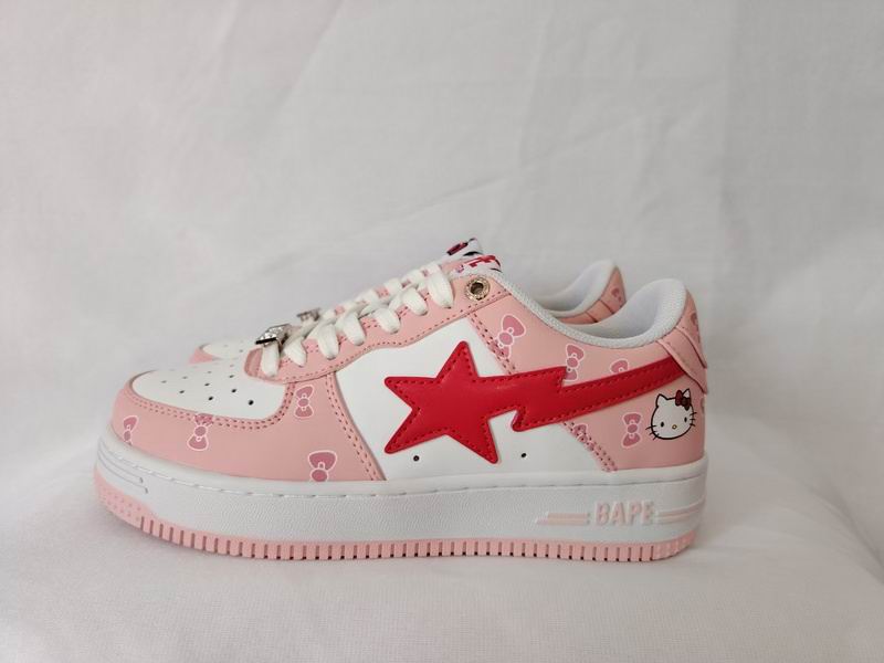 BAPE Sta Low 'Special Edition' — Paint Splatter / Hello Kitty / Bear