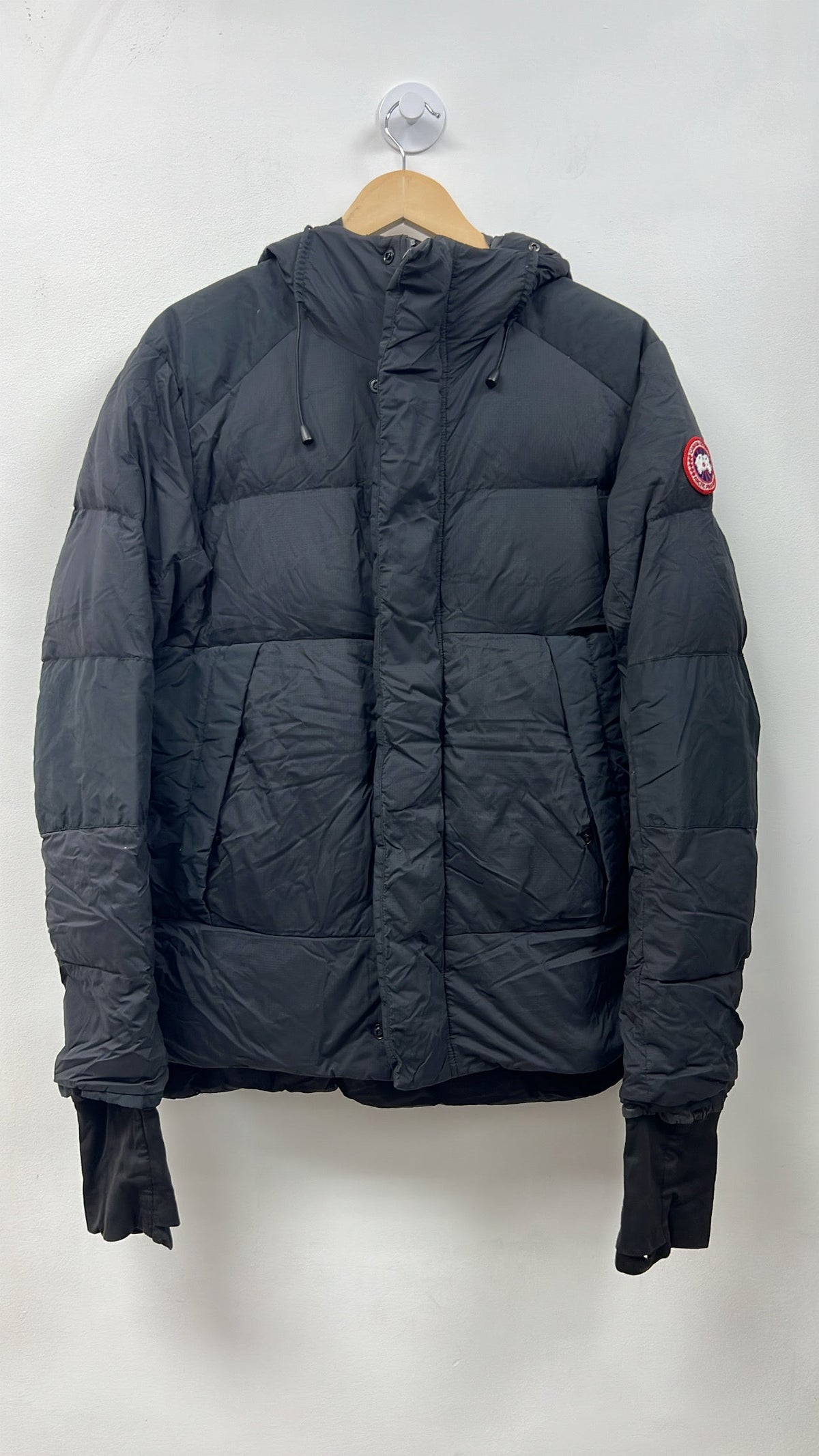 Canada Goose Black Thin Puffer Jacket