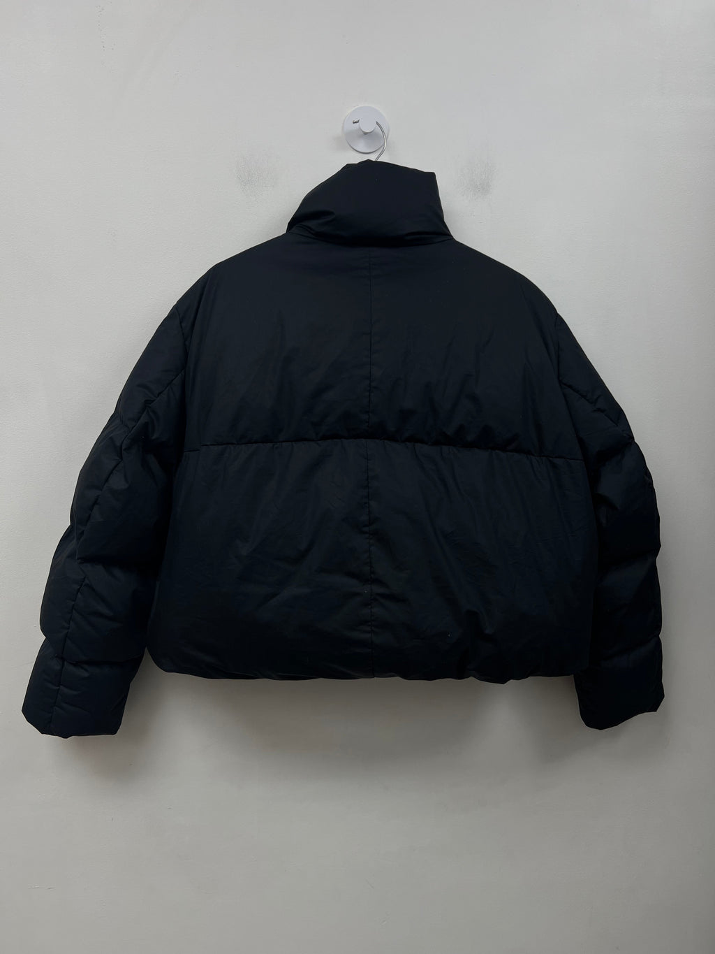 Canada Goose Black Garnet Cropped Puffer Jacket
