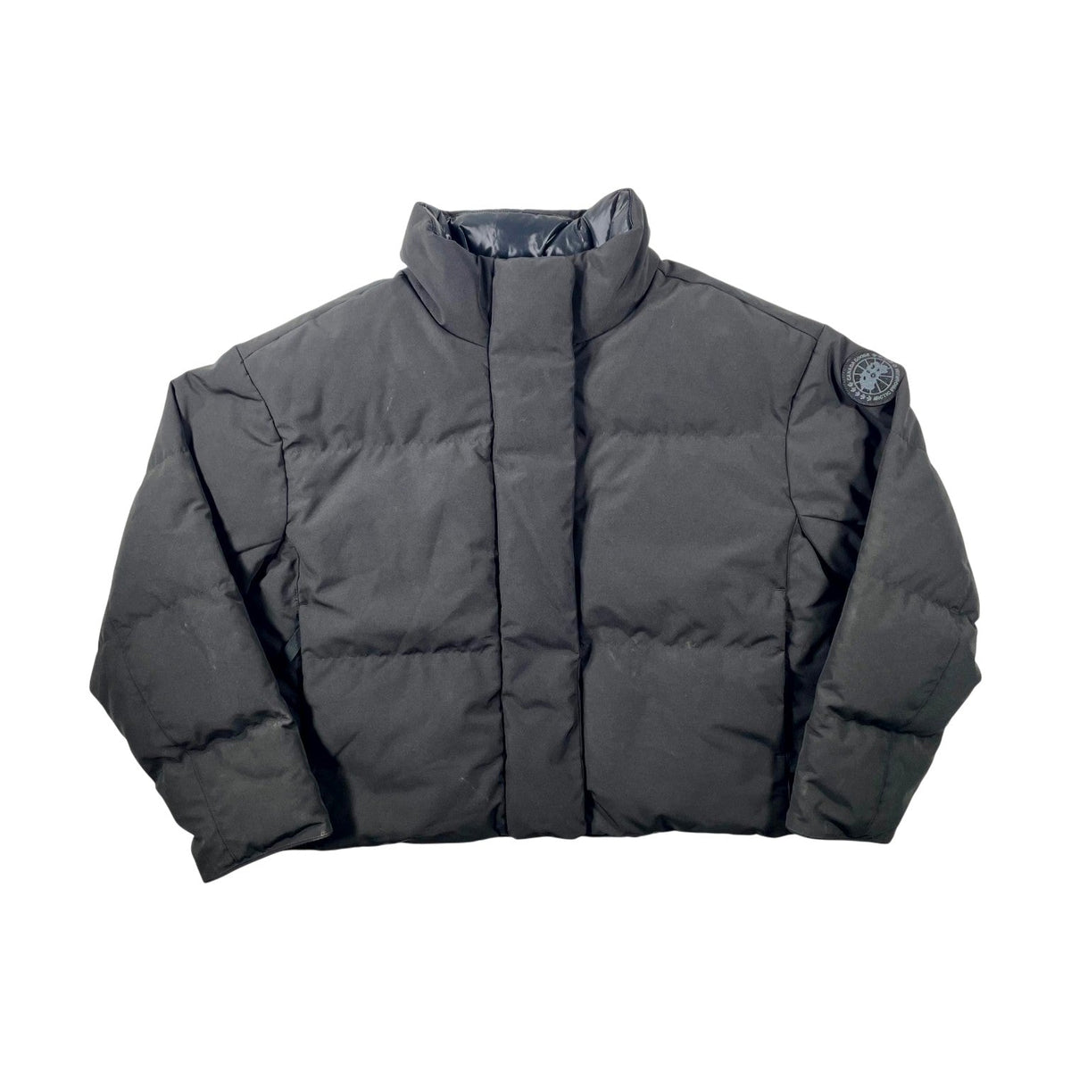 Canada Goose Ladies Grandview Cropped Black Jacket