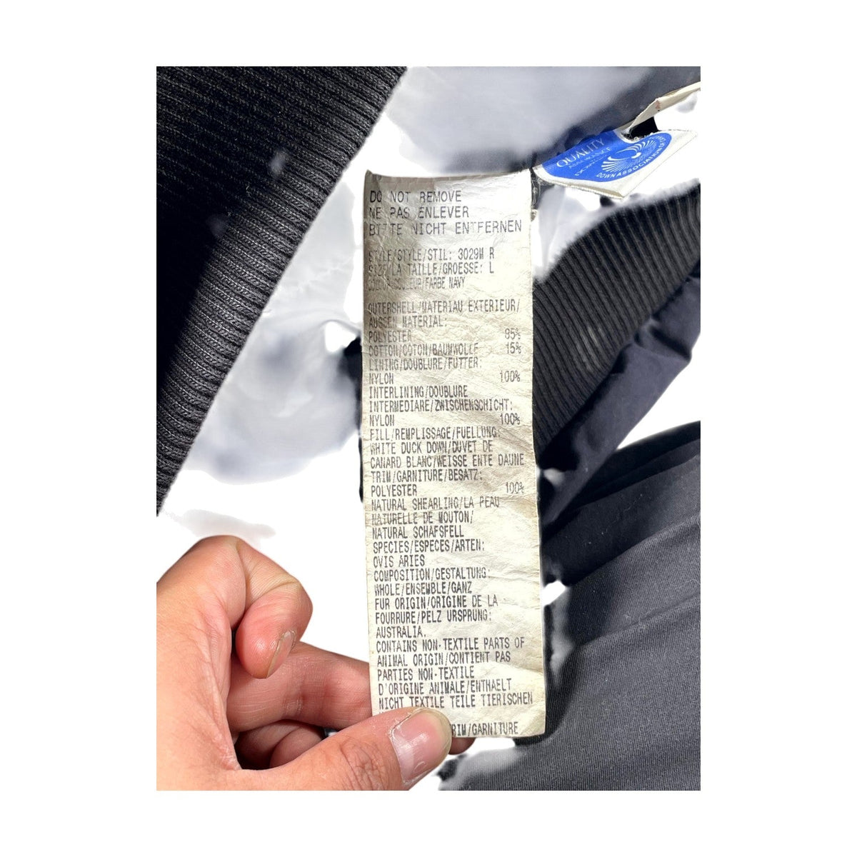 Canada Goose "Aviator" Navy Jacket