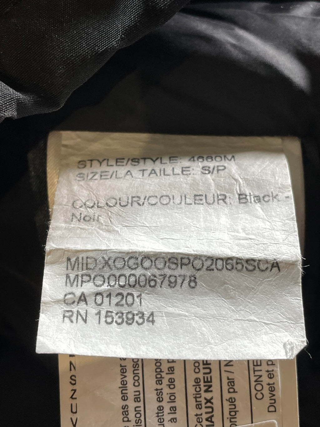Canada Goose Expedition Brown Fur Black Jacket