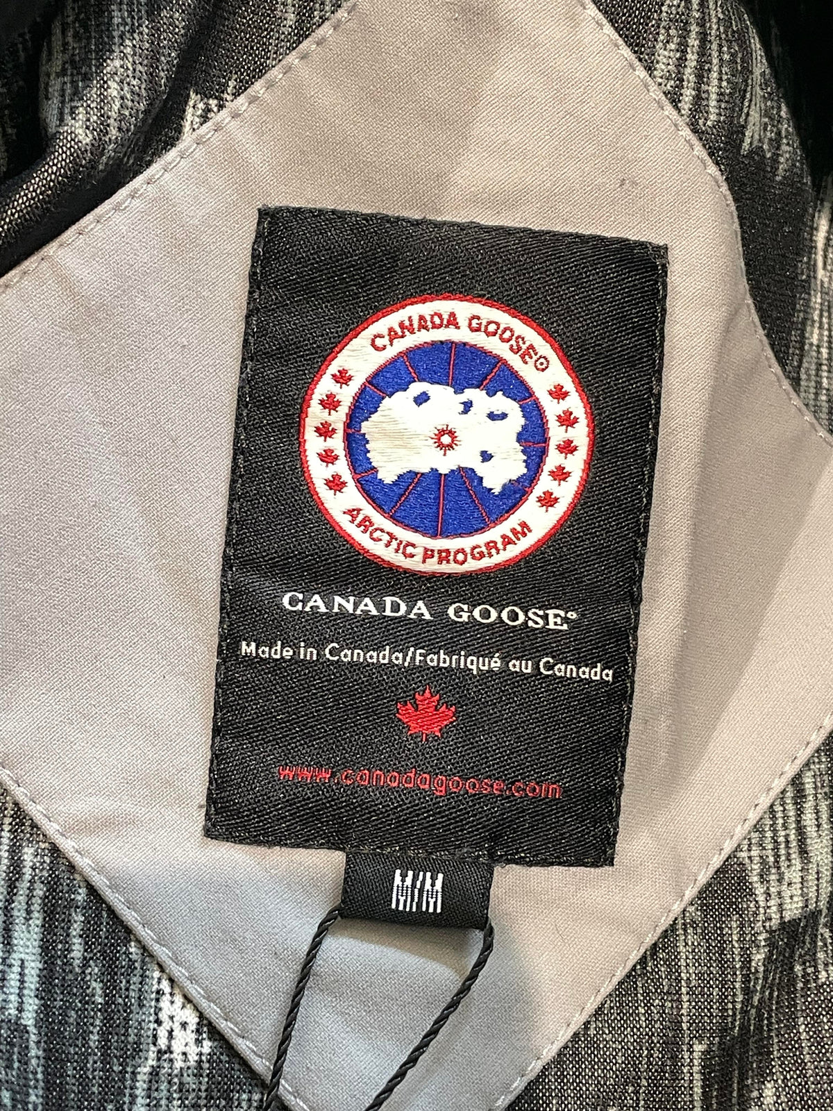 Canada Goose Grey Long Jacket