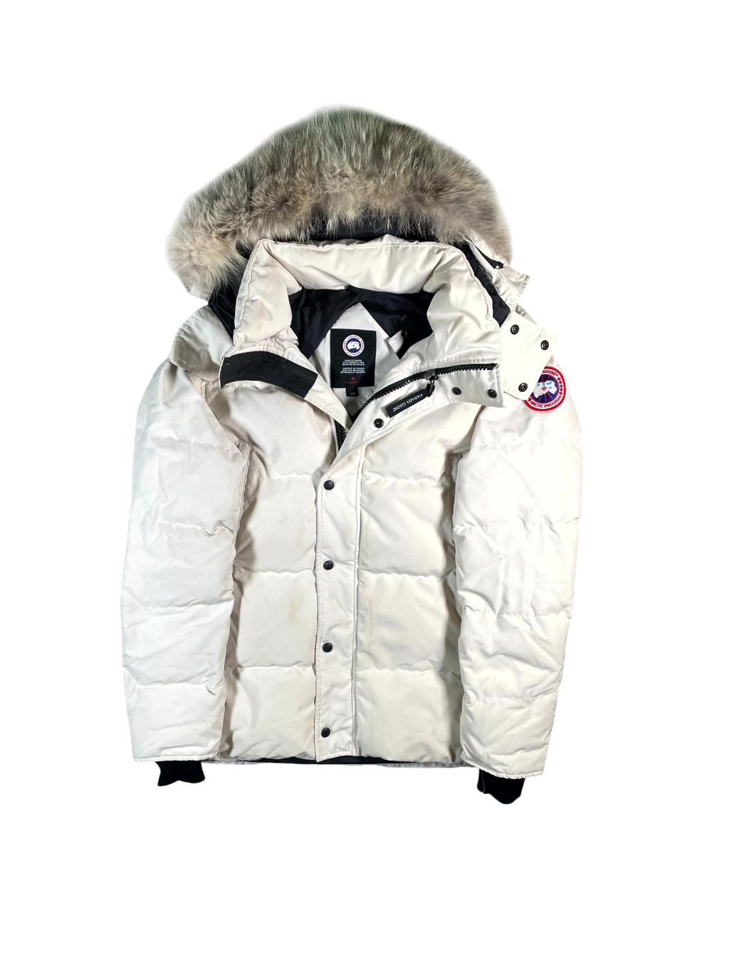 Canada Goose White Jacket
