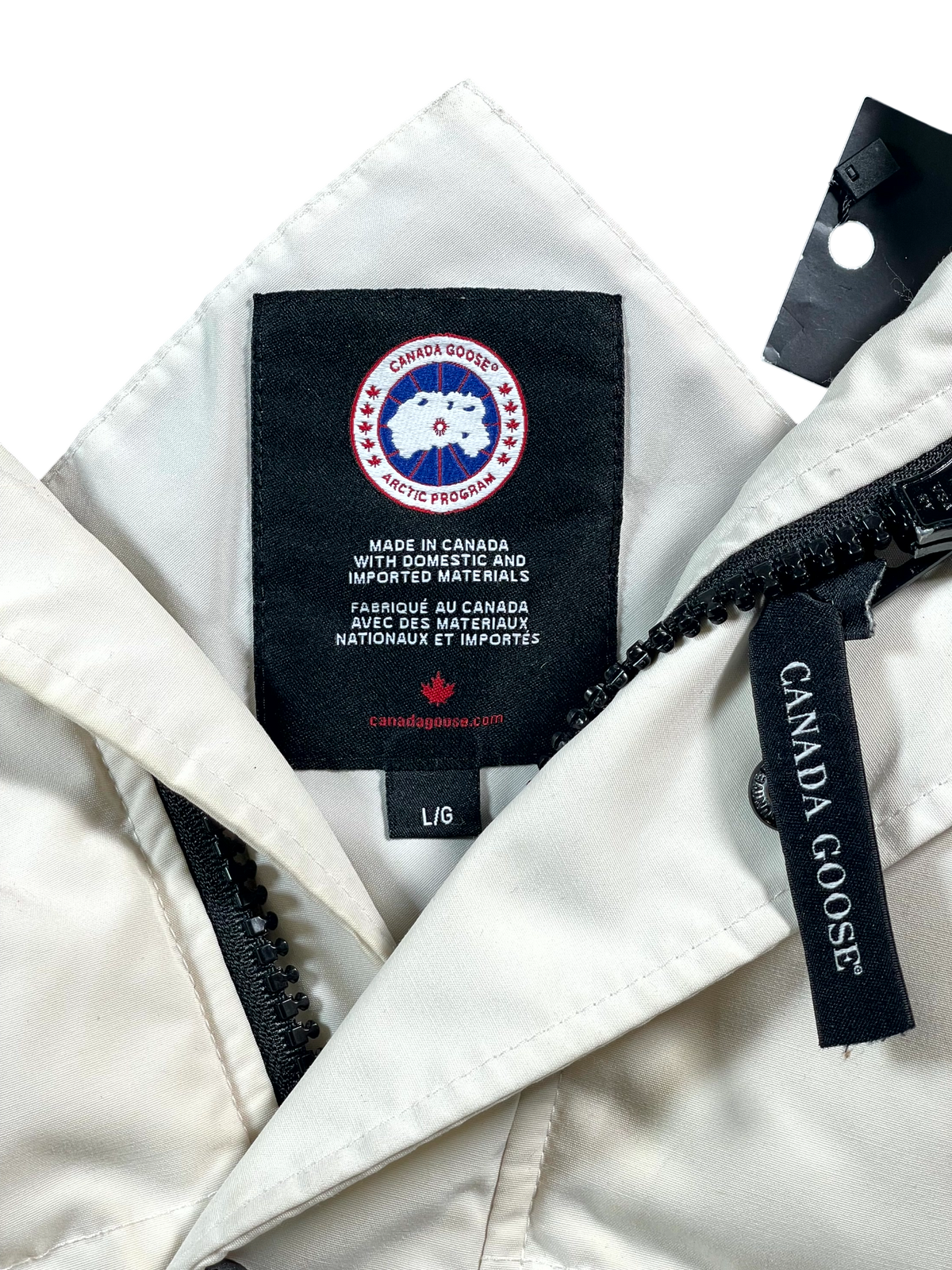 Canada Goose White Jacket