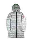 Canada goose Women's Long Silver Coat
