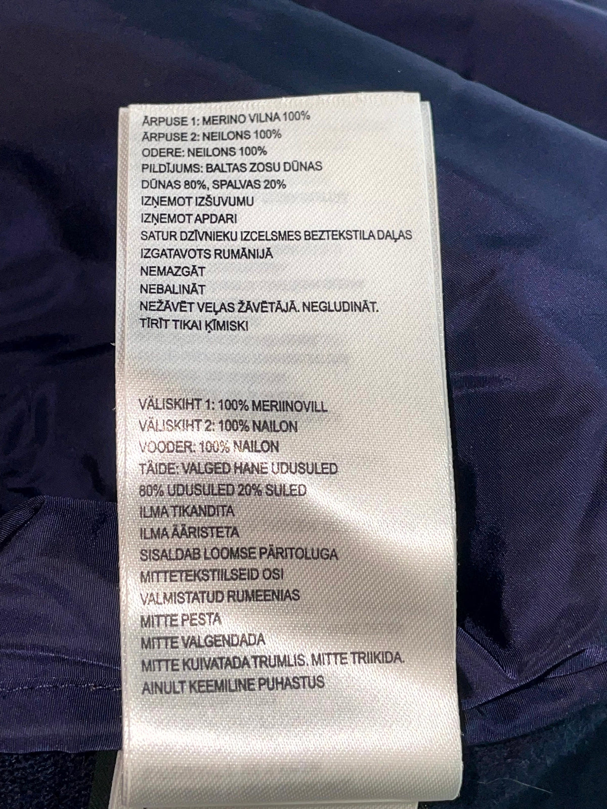 Canada Goose Hybridge Down Navy Jacket