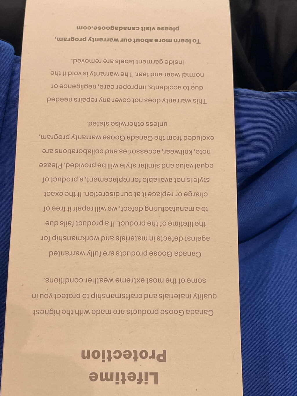 Canada Goose Blue Vest